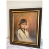 Image 1 : Framed art approx 20x24 "