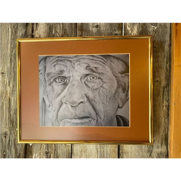 Face wall hanging 14"x11 " approximately