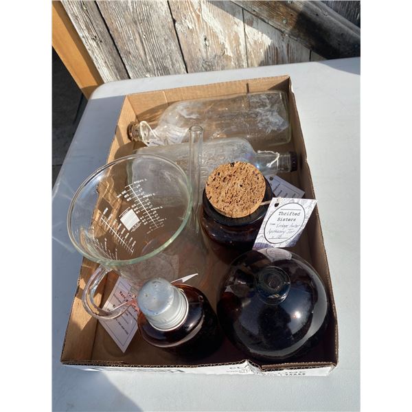 Vintage jars and bottles