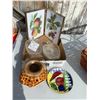 Image 1 : Ravenhead textured apple bowls, Ernest John enamel plate etc