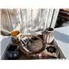 Image 1 : Pottery ashtray etc