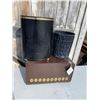 Image 1 : Bread box, and waste baskets