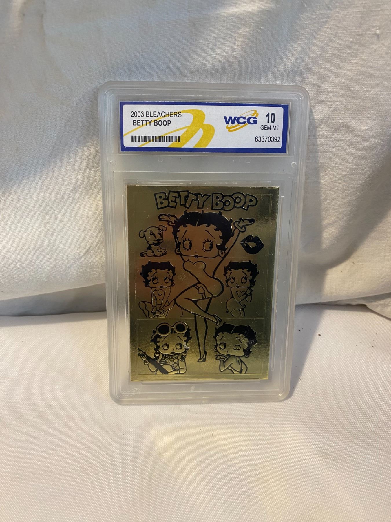 Betty boop collector card