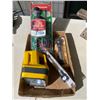 Flashlights and toilet repair kit