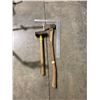 Image 1 : Axe sledge hammer and square