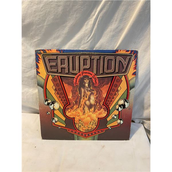 Eruption record