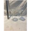 Image 1 : Crystal candle stick holders