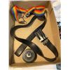 Image 1 : Leather belt and buckle and other