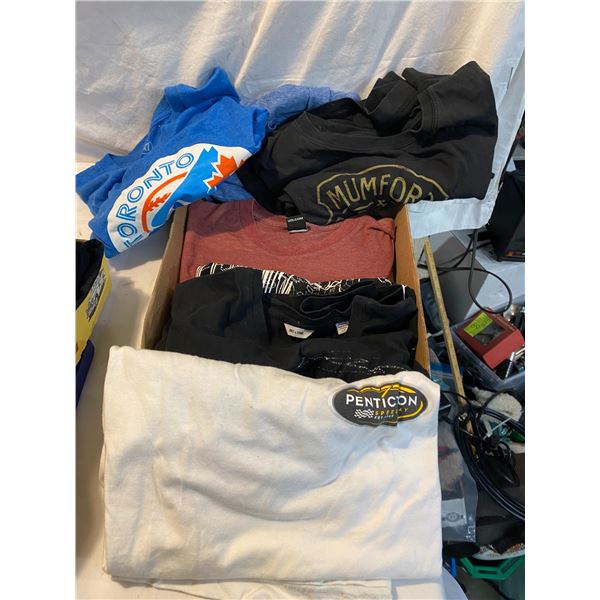 Large and xl t shirts