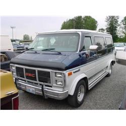 87 GMC VANDURA 2500 CONVERSION VAN EXMT.                              