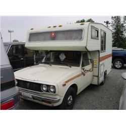 78 TOYOTA 15' MINI MOTORHOME 4SPD EXMT.                               