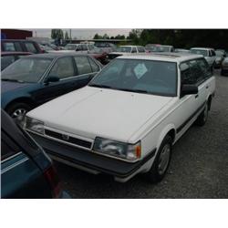 88 SUBARU GL-10 4X4 S/W EXMT.                                         
