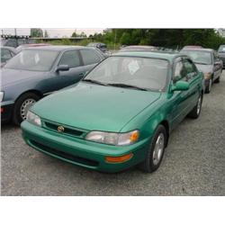 *97 TOYOTA COROLLA DX 5SPD 4DR 100519 A                               
