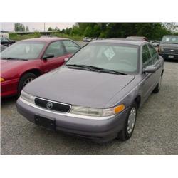 *95 MERCURY MYSTIQUE GS 4DR SALVAGE TITLE 107,376 ACTUAL                            