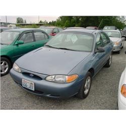 99 FORD ESCORT 5SPD 4DR 133,028 ACTUAL                                