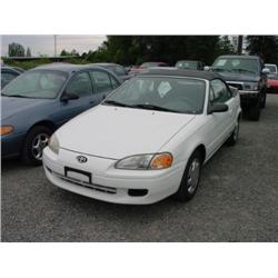 *97 TOYOTA PASEO CONVERTIBLE 2DR 048,454 ACTUAL                       