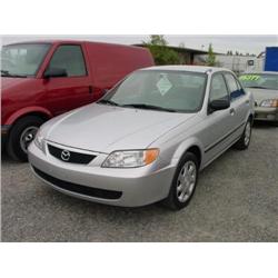 02 MAZDA PROTEGE 5SPD 4DR 46,632 ACTUAL                               