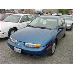*01 SATURN SL 5SPD 4DR 32,293 ACTUAL                                  
