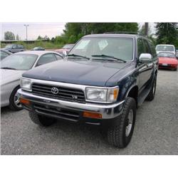 95 TOYOTA 4-RUNNER 4X4 4DR 168,908 ACTUAL                             