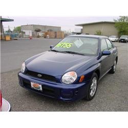 *02 SUBARU IMPREZA RS 4DR 027,772 ACTUAL                              