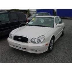*03 HYUNDAI SONATA 4DR 20,325 ACTUAL                                  