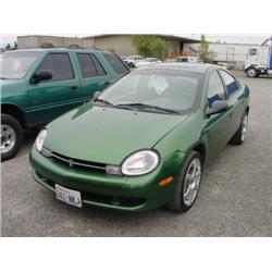 00 DODGE NEON 4DR 42,469 ACTUAL                                       
