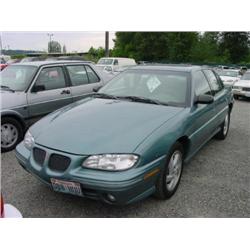 97 PONTIAC GRAND AM 4DR 143,222 ACTUAL                                