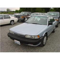 88 TOYOTA CAMRY 4DR EXMT.                                             