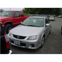 *02 MAZDA PROTEGE-5 5SPD 4DR 28,889 ACTUAL                            