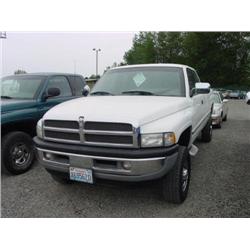 96 DODGE RAM P/U 4X4 158,771 ACTUAL                                   