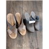 Image 1 : Two Pairs of Woman sandals  No Sox & Lucky Brand size 9 x 2