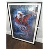 Image 1 : Framed Alchemy Gothic Dragon framed poster 28"w 40.5"h