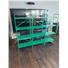 Image 1 : Three Green storage shelves 11.5"w 12"d 55.5"h