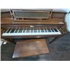 Image 4 : Mason & Risch upright Piano with Bench and Box of Music Books