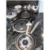 Image 1 : Assortment of Pots and Pans and bakeware  with an electric kettle