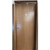 Image 1 : wood door and frame 32"w 78.5h