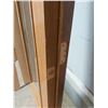 Image 2 : Pair of wooden with glass insert dual doors