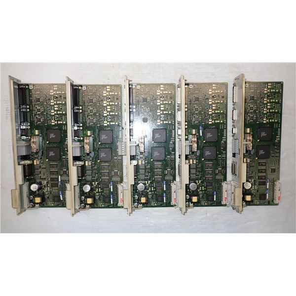 (5) Siemens #6SN1118-0DJ23-0AA1 Circuit Boards