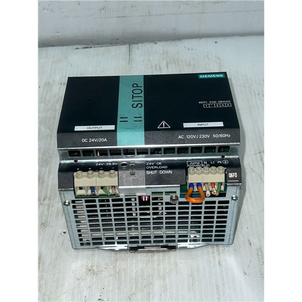 Siemens #6EP1336-3BA00 Power Supply