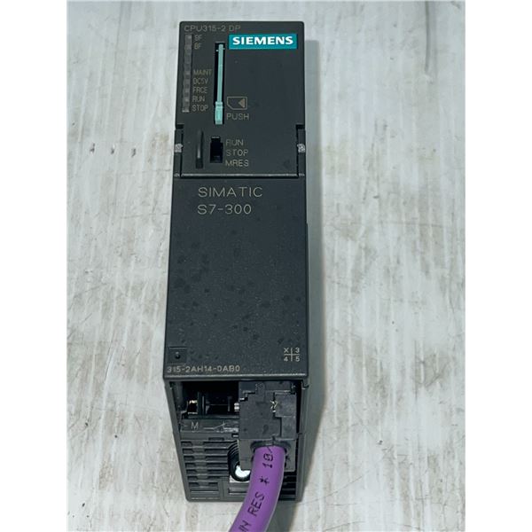 Siemens #6ES7 315-2AH14-0AB0 Simatic S7 Module