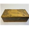 Image 2 : VINTAGE FERN LINE BRASS CIGARETTE BOX