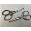 Image 1 : ANTIQUE GERMAN ART DECO PAIR OF SEWING EMBROIDERY SCISSORS