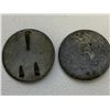Image 2 : US CIVIL WAR UNION EAGLE BREAST PLATES LOT OF 2