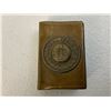 Image 2 : WWI GERMAN GOTT MIT UNS BRASS MATCH COVER WITH BOX OF MATCHES
