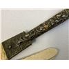 Image 4 : VINTAGE ARGENTINIAN SILVER AND GOLD HANDLED GAUCHO WHIP REBENQUE