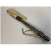 Image 5 : VINTAGE ARGENTINIAN SILVER AND GOLD HANDLED GAUCHO WHIP REBENQUE
