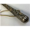 Image 6 : VINTAGE ARGENTINIAN SILVER AND GOLD HANDLED GAUCHO WHIP REBENQUE