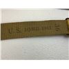 Image 7 : WWII US MILITARY WEB BELTS WITH BRASS BUCKLES