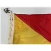 Image 2 : VINTAGE GERMAN NAVY INTERNATIONAL CODE SIGNAL FLAG LETTER O - OSCAR