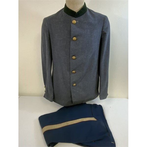 US INDIAN WARS , SPANISH AMERICAN WAR UNIFORM TUNIC WITH PANTS